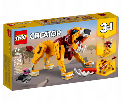 Zestaw LEGO Creator 31112 Dziki Lew