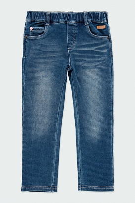 Boboli Basic Spodnie jeansowe chłopięce 590138-BLUE