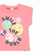 Boboli Girls Power T-shirt dziewczęcy 424066-3750 - 3