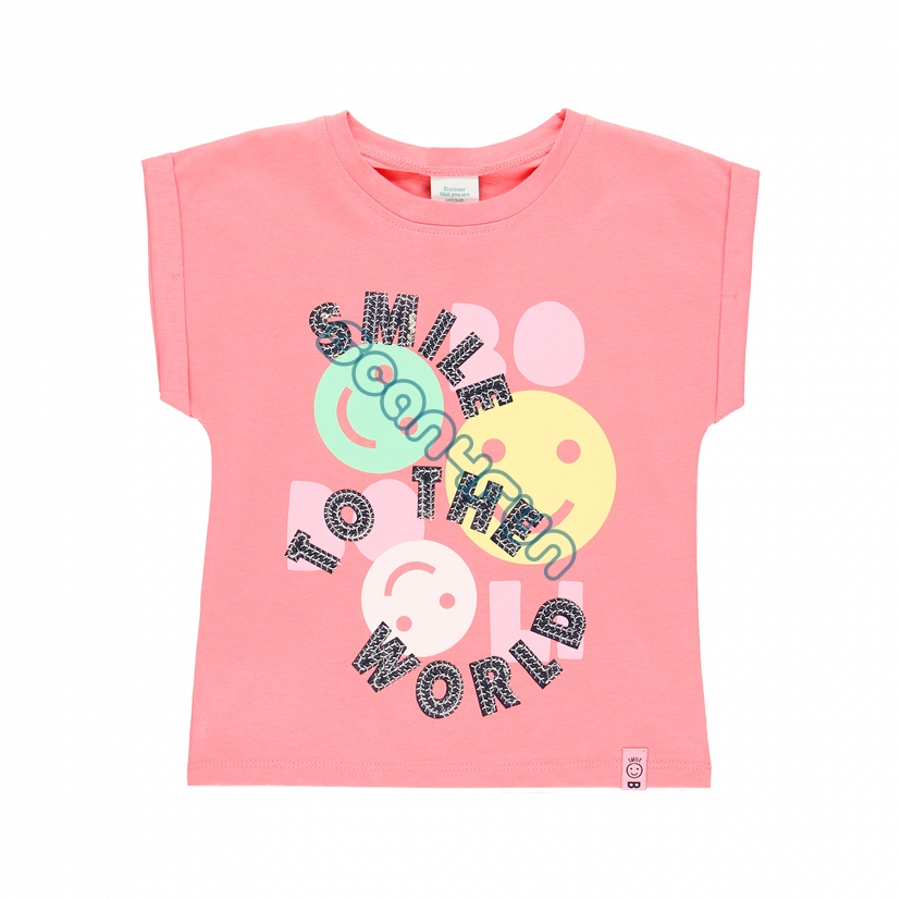 Boboli Girls Power T-shirt dziewczęcy 424066-3750
