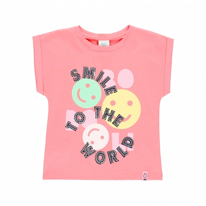 Boboli Girls Power T-shirt dziewczęcy 424066-3750