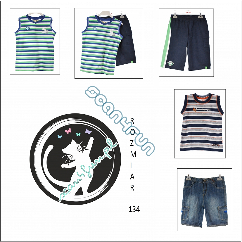 * Zestaw 1 chłopiec rozmiar 134