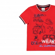 Boboli Venice Beach T-shirt chłopięcy 504177-3744 - 3