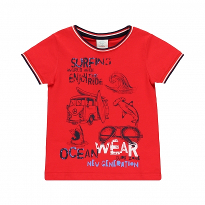 Boboli Venice Beach T-shirt chłopięcy 504177-3744