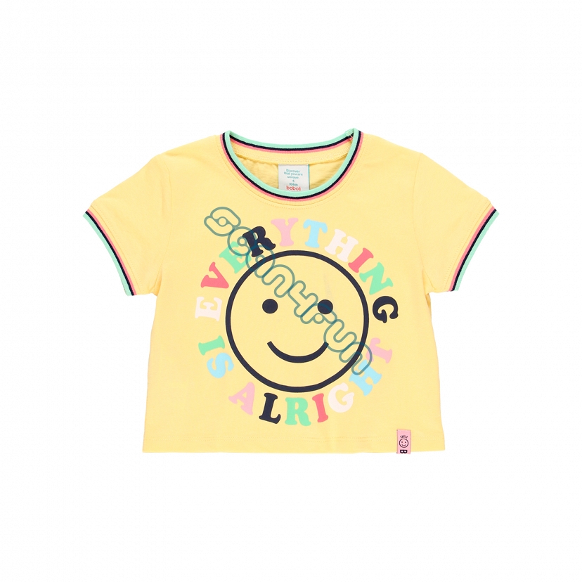 Boboli Girls Power Krótki T-shirt dziewczęcy 424145-1148