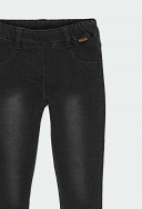 Boboli Basic Spodnie jeansowe dziewczęce 490014-BLACK - 3