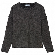 Mayoral Sweter lurex dla dziewczynki 7347-047 - 2