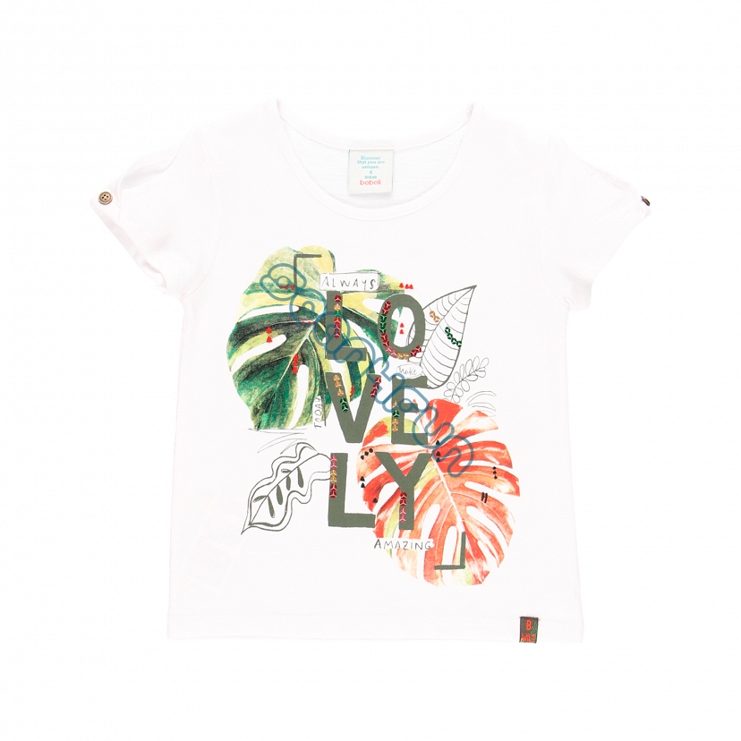 Boboli Van Life T-shirt dziewczęcy 444136-1100