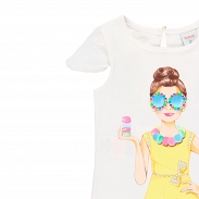 Boboli Chic Colorfull T-shirt dziewczęcy 724429-1100 - 3