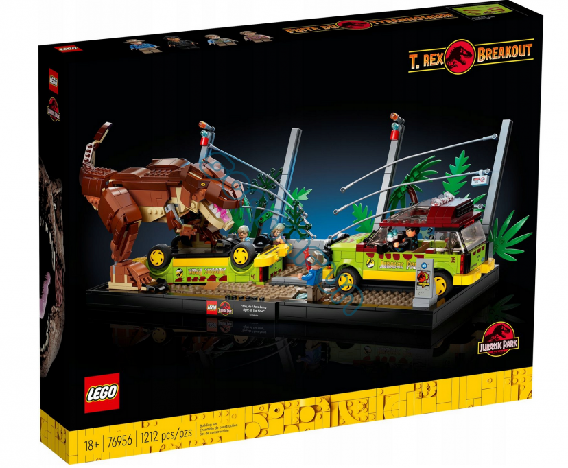 Zestaw LEGO Jurassic World 76956 T. rex Breakout