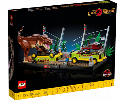Zestaw LEGO Jurassic World 76956 T. rex Breakout