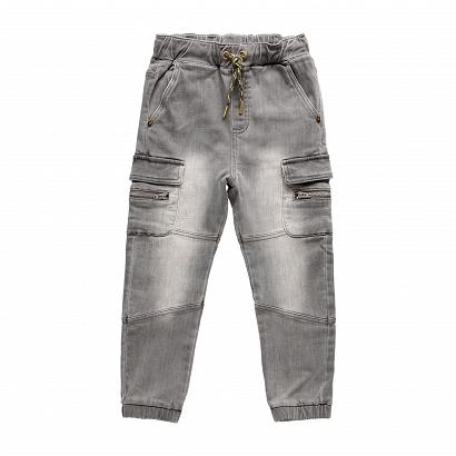 * Boboli Green Activist Spodnie bojówki chłopięce 514144-GREY