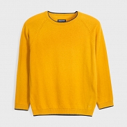 * Mayoral Pomarańczowy sweter chłopięcy 350-039 - 3