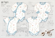 NiNi Dwustronna, bluza niemowlęca chłopięca ABN-2402 - 8