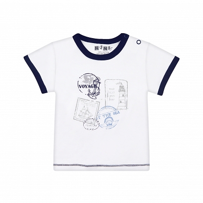 NiNi T-Shirt niemowlęcy chłopięcy ABN-1921