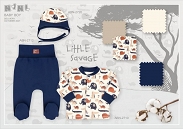 * NiNi Body niemowlęce chłopięce ABN-2707 - 5