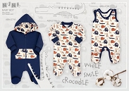 * NiNi Body niemowlęce chłopięce ABN-2707 - 10