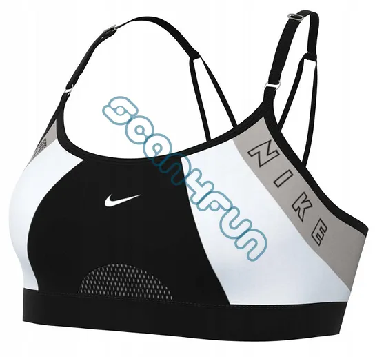 NIKE STANIK SPORTOWY INDY INDY LOGO DRI-FIT DQ5128-010 ROZMIAR S