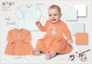NiNi Bluza niemowlęca dziewczęca ABN-2211 - 4