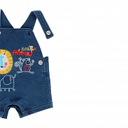 Boboli Animal Friends Ogrodniczki krótkie chlopięce 134165-BLUE - 3