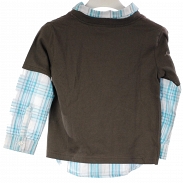 * Quadri Foglio bluzka koszula chłopięca z długim rękawem, rozmiar 92 - 2