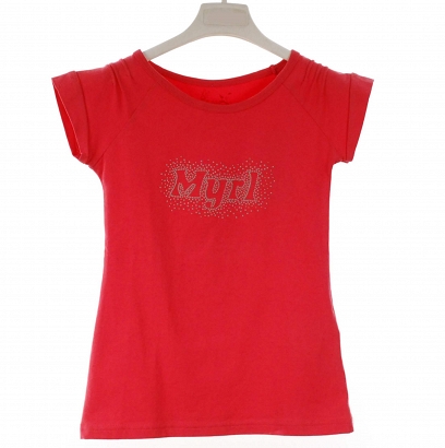 * Mayoral koszulka dziewczęca z krótkim rękawem 854, rozmiar 140
