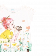 Boboli Van Life T-shirt dziewczęcy 444079-1111 - 3