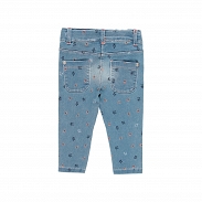 Boboli Coral Sea Spodnie jeansowe dziewczęce 204039-9818 - 2