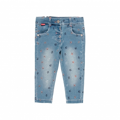 Boboli Coral Sea Spodnie jeansowe dziewczęce 204039-9818