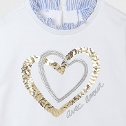 Mayoral Bluza łączona dziewczęca 6466-054 - 3