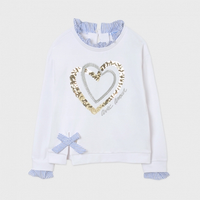 Mayoral Bluza łączona dziewczęca 6466-054
