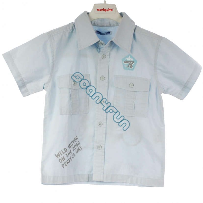 * Kiki koszula chłopięca z krótkim rękawem KPO-9125, rozmiar 110