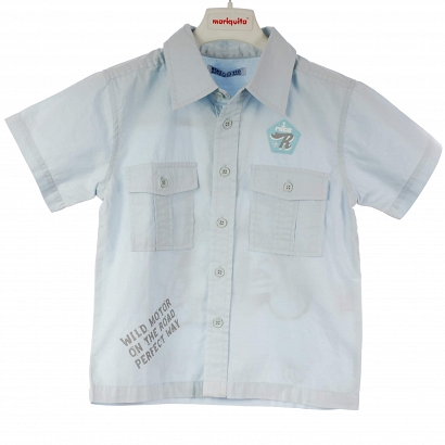 Kiki koszula chłopięca z krótkim rękawem KPO-9125, rozmiar 110
