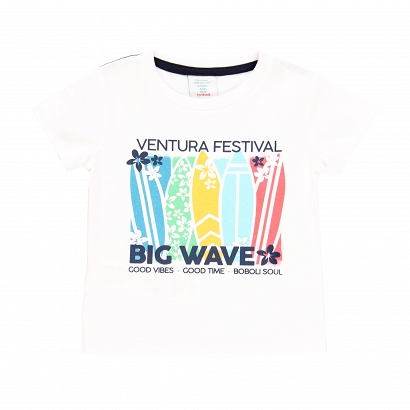 Boboli Ventura Festival T-shirt chłopięcy 324054-1100