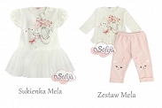 Sofija Zestaw bluzeczka i spodnie Mela - 3