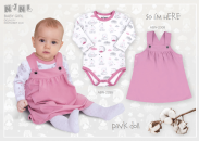 NiNi Czapka niemowlęca dziewczęca ABN-2312  - 4