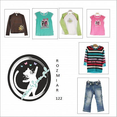 * Zestaw 1 dziewczynka rozmiar 122