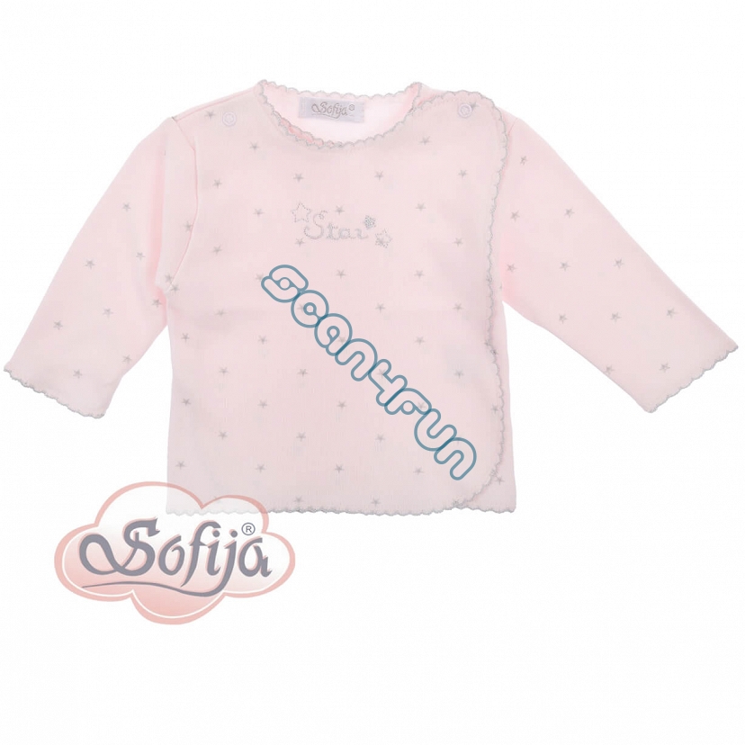 * Sofija koszulka różowa Gwiazdeczka 