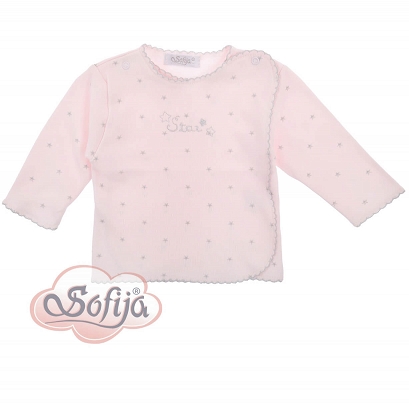  Sofija koszulka różowa Gwiazdeczka 