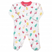 * NiNi Komplet 3-pack Pajacyk dziewczęcy rozmiar 80 - 2