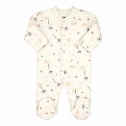 * NiNi Komplet 3-pack Pajacyk dziewczęcy rozmiar 80 - 3