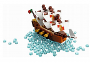 Zestaw LEGO Ideas 92177 Statek w butelce - 6