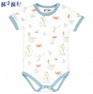 NiNi Body niemowlęce chłopięce ABN-2392 z krótkim rękawem - 4