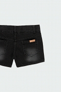 Boboli Basic Spodenki jeansowe dziewczęce 490081-BLACK - 4