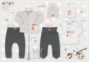 NiNi Bluza niemowlęca chłopięca ABN-2325 - 6