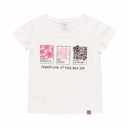 Boboli Jungle Days Komplet dziewczęcy T-shirt z leginsami 404187-1100 - 3