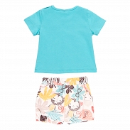 Boboli Sunset in the Jungle Komplet chłopięcy t-shirt ze spodenkami 124153-2511 - 2