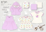 NiNi T-shirt niemowlęcy dziewczęcy ABN-2530 - 5
