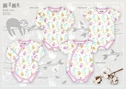 NiNi T-shirt niemowlęcy dziewczęcy ABN-2530 - 6