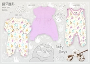 NiNi T-shirt niemowlęcy dziewczęcy ABN-2530 - 9